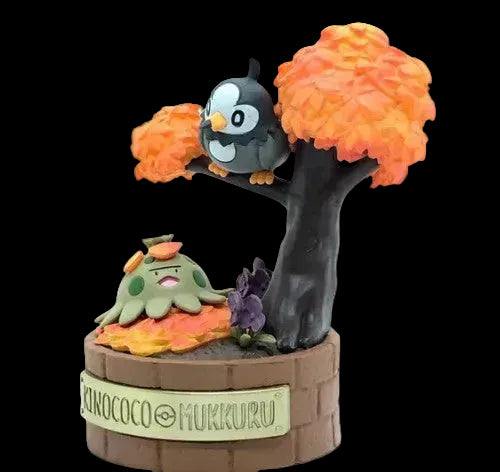 Pokemon 2024 Shroomish Starly Re-Ment A Little Tale Of The Forest Series #6 Figure
