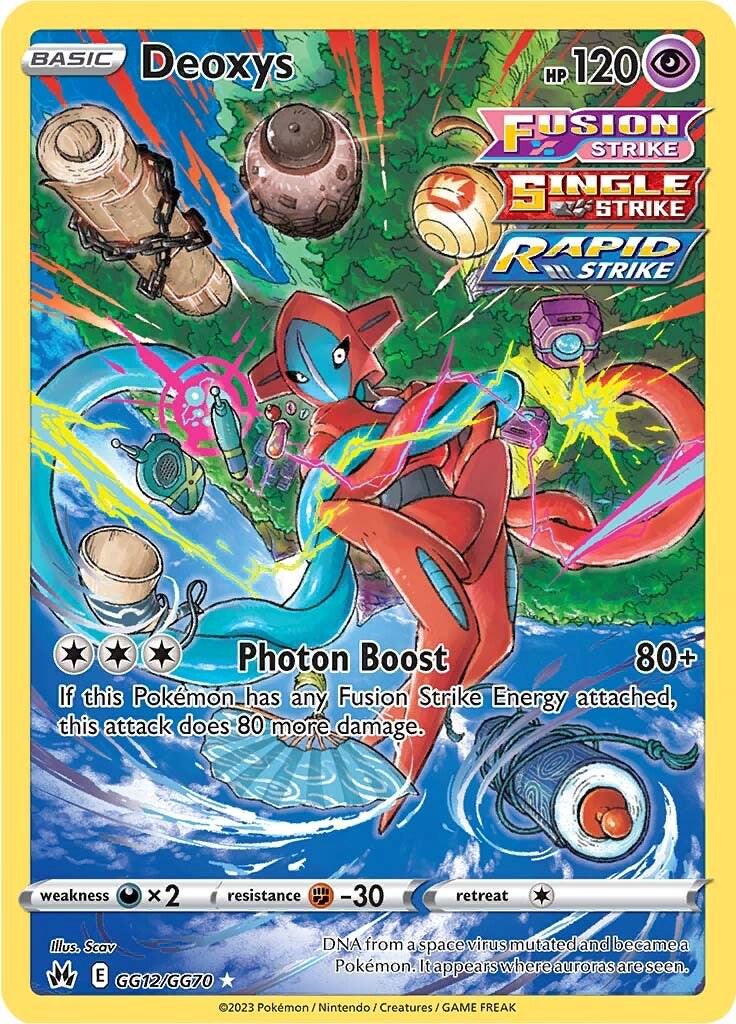 Deoxys - GG12/GG70 - Crown Zenith: Galarian Gallery
