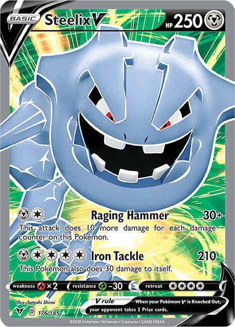 Steelix V (Full Art) - 176/185 - Vivid Voltage