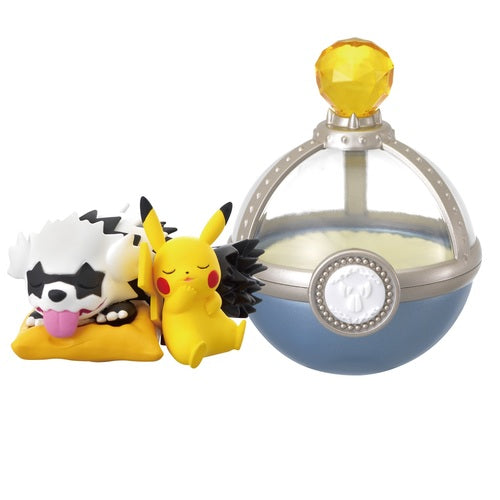 Pokemon 2021 Dreaming Case vol.4 Lovely midnight hours #1 Pikachu & Zigzagoon Mini Jewelry case Figure