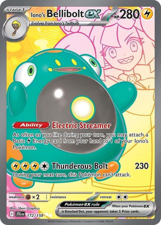 Iono's Bellibolt ex - 172/159 - Journey Together