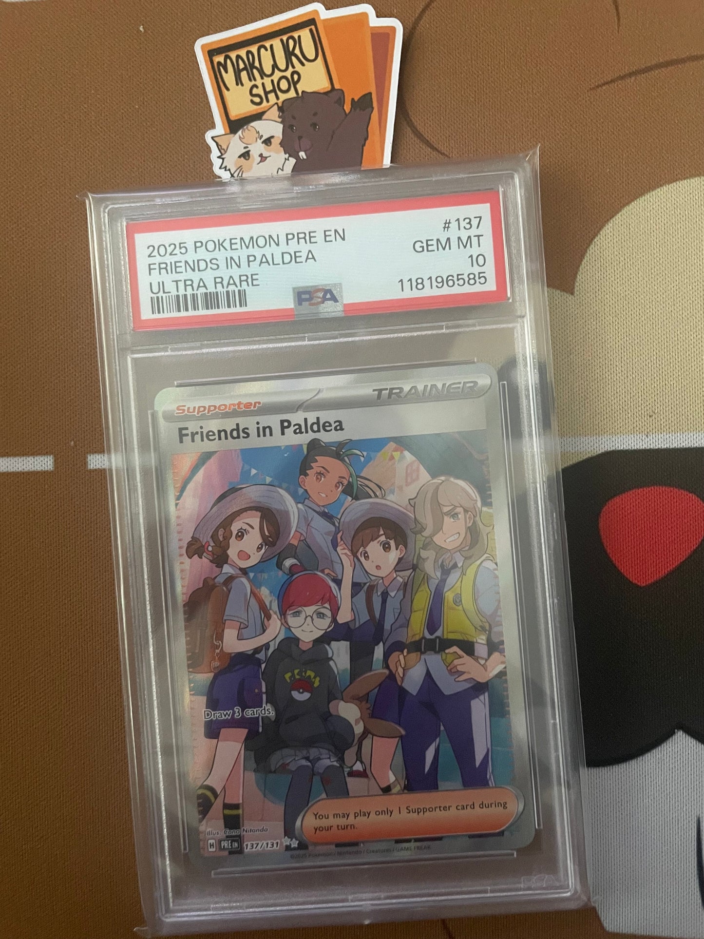 PSA 10 Friends in Paldea - 137/131 - SV: Prismatic Evolutions (PRE)