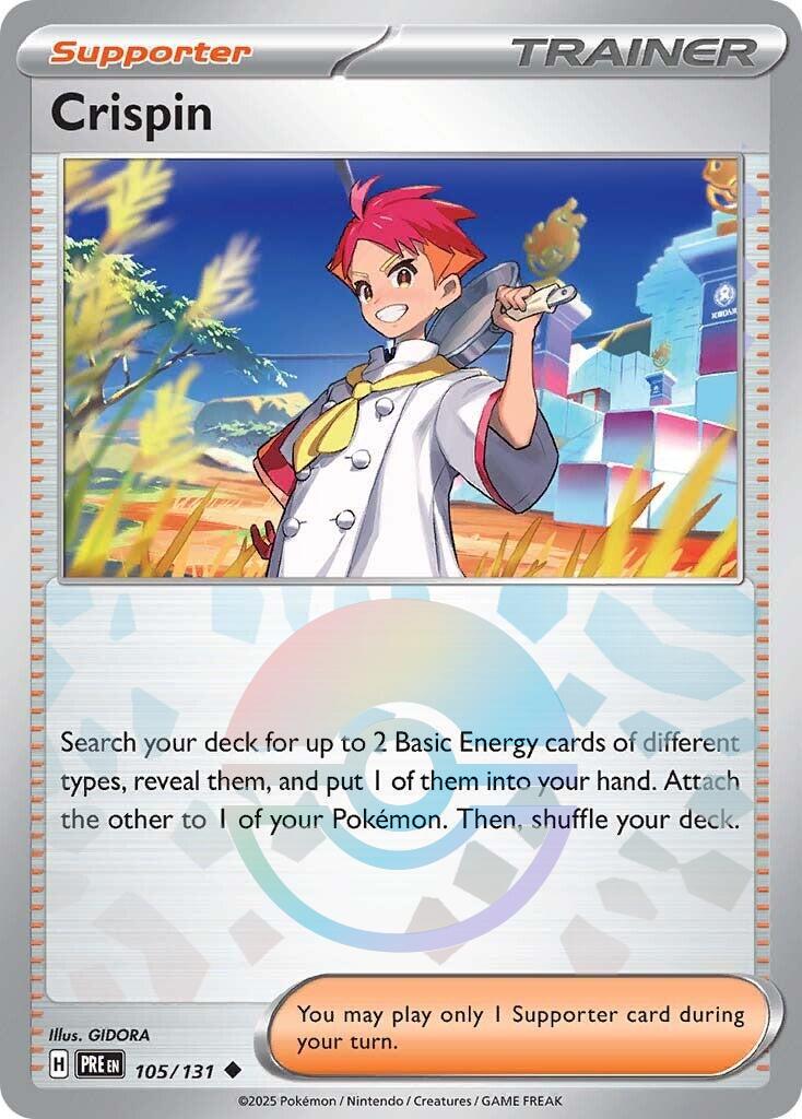 Crispin (Poke Ball Pattern) - 105/131 - Prismatic Evolutions
