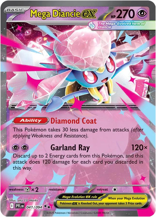 Mega Diancie ex - 041/094 - Phantasmal Flames