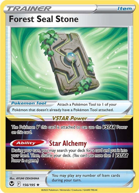 Forest Seal Stone - SWSH12: Silver Tempest (SWSH12)