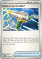 Electric Generator - SV01: Scarlet & Violet Base Set (SV1)
