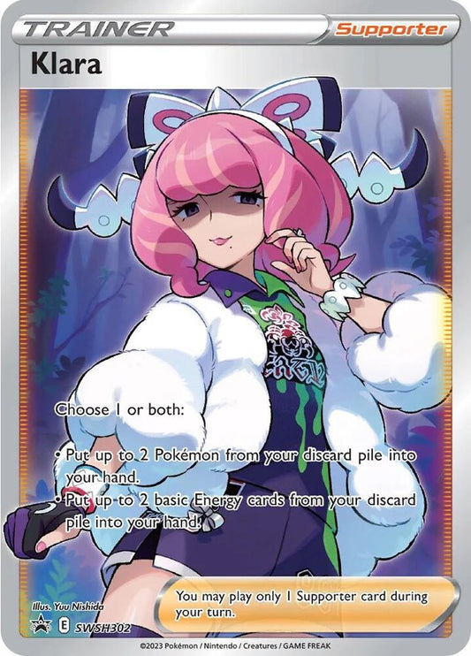 Klara (Full Art) - SWSH302 - Sword & Shield Promo