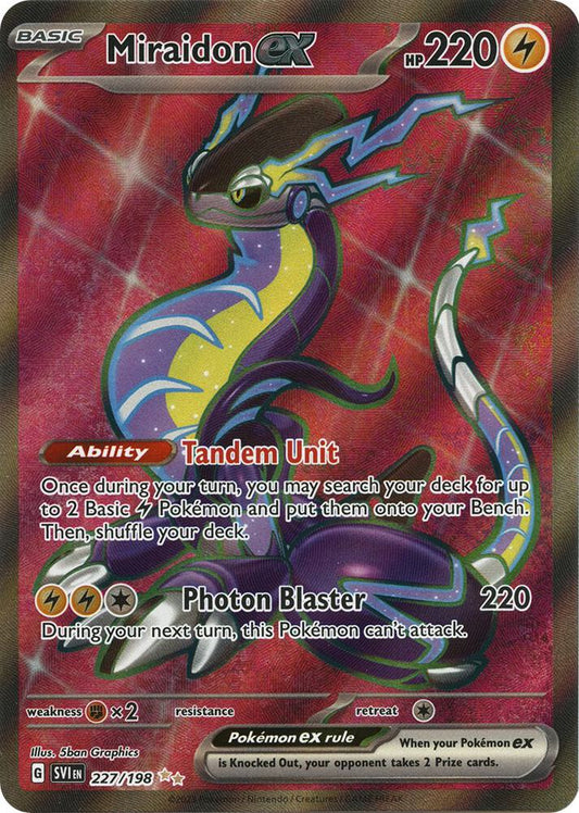 Miraidon ex - 227/198 - SV01: Scarlet & Violet Base Set (SVI)