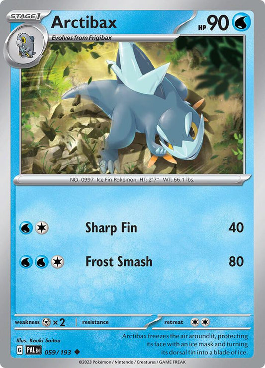Arctibax - 059/193 - SV02: Paldea Evolved (PAL)