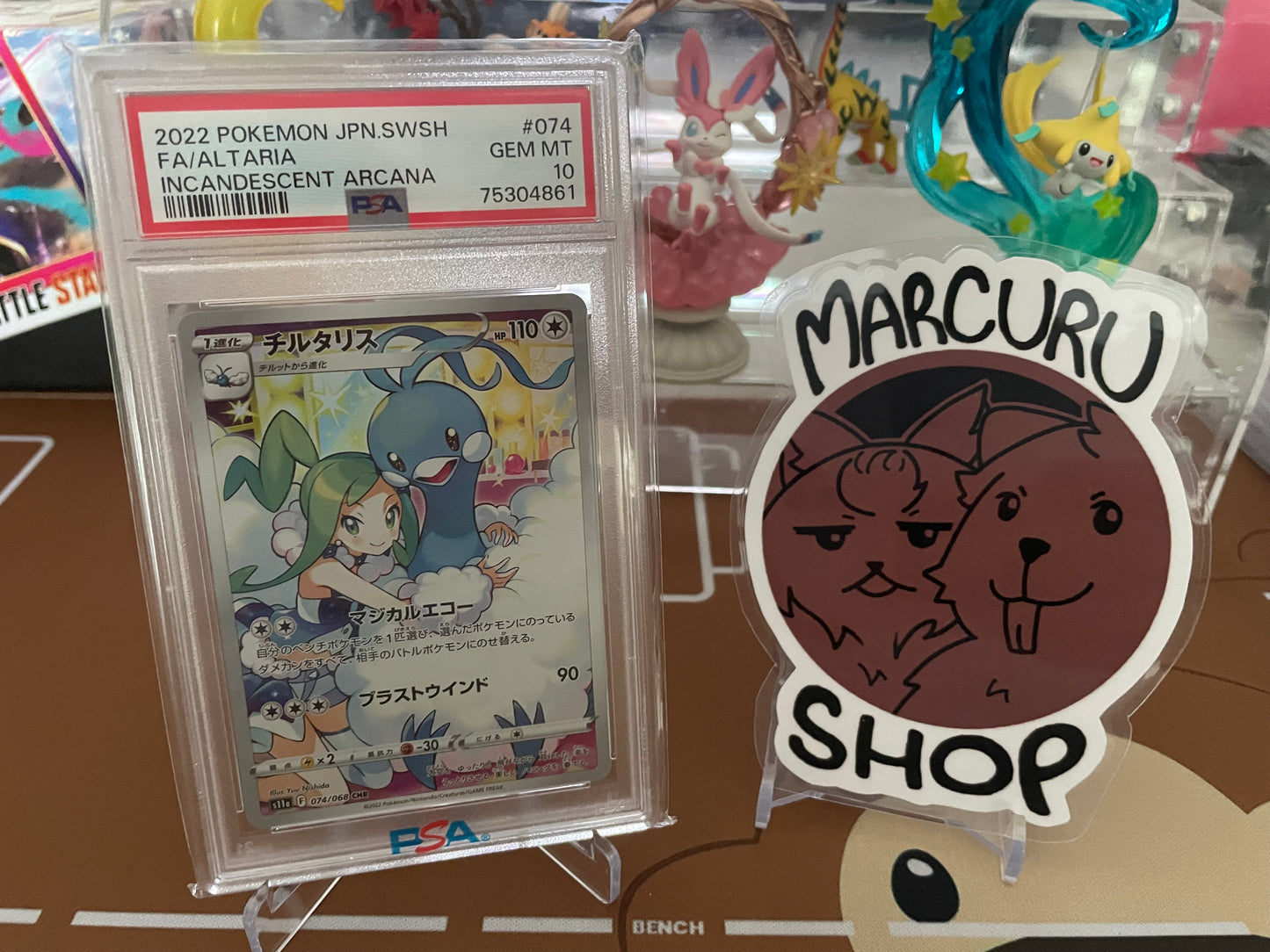 PSA 10 Altaria - 074/068 - S11a: Incandescent Arcana (S11a)