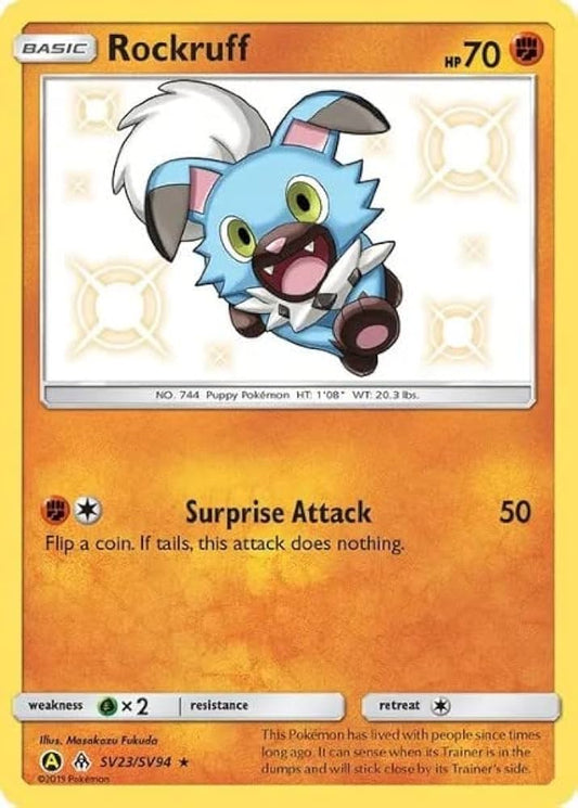 Rockruff - SV23/SV94 - Hidden Fates: Shiny Vault