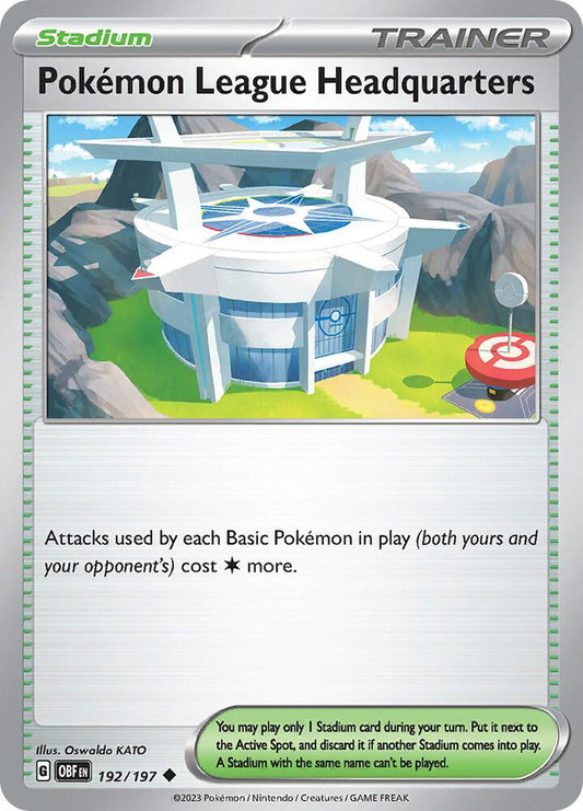 Pokemon League Headquarters - SV03: Obsidian Flames (OBF)