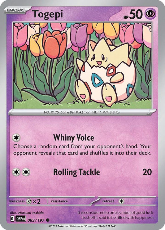 Togepi - SV03: Obsidian Flames (OBF)