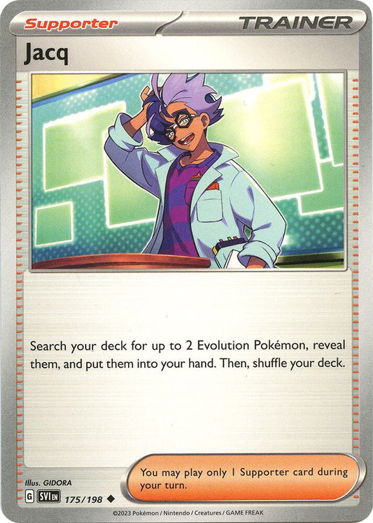Jacq - 175/198 - SV01: Scarlet & Violet Base Set (SV1)