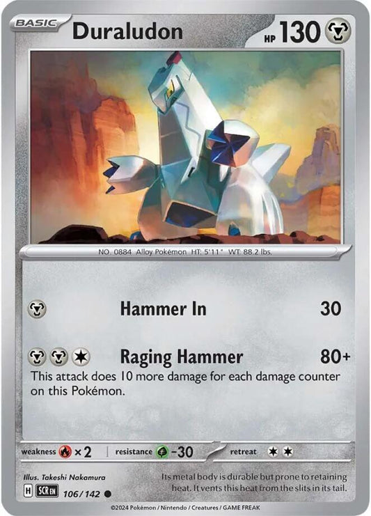 Duraludon - SV07: Stellar Crown (SV07) / SV: Prismatic Evolutions (PRE)