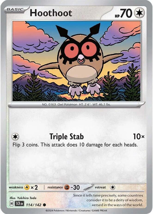 Hoothoot - SV07: Stellar Crown (SV07)