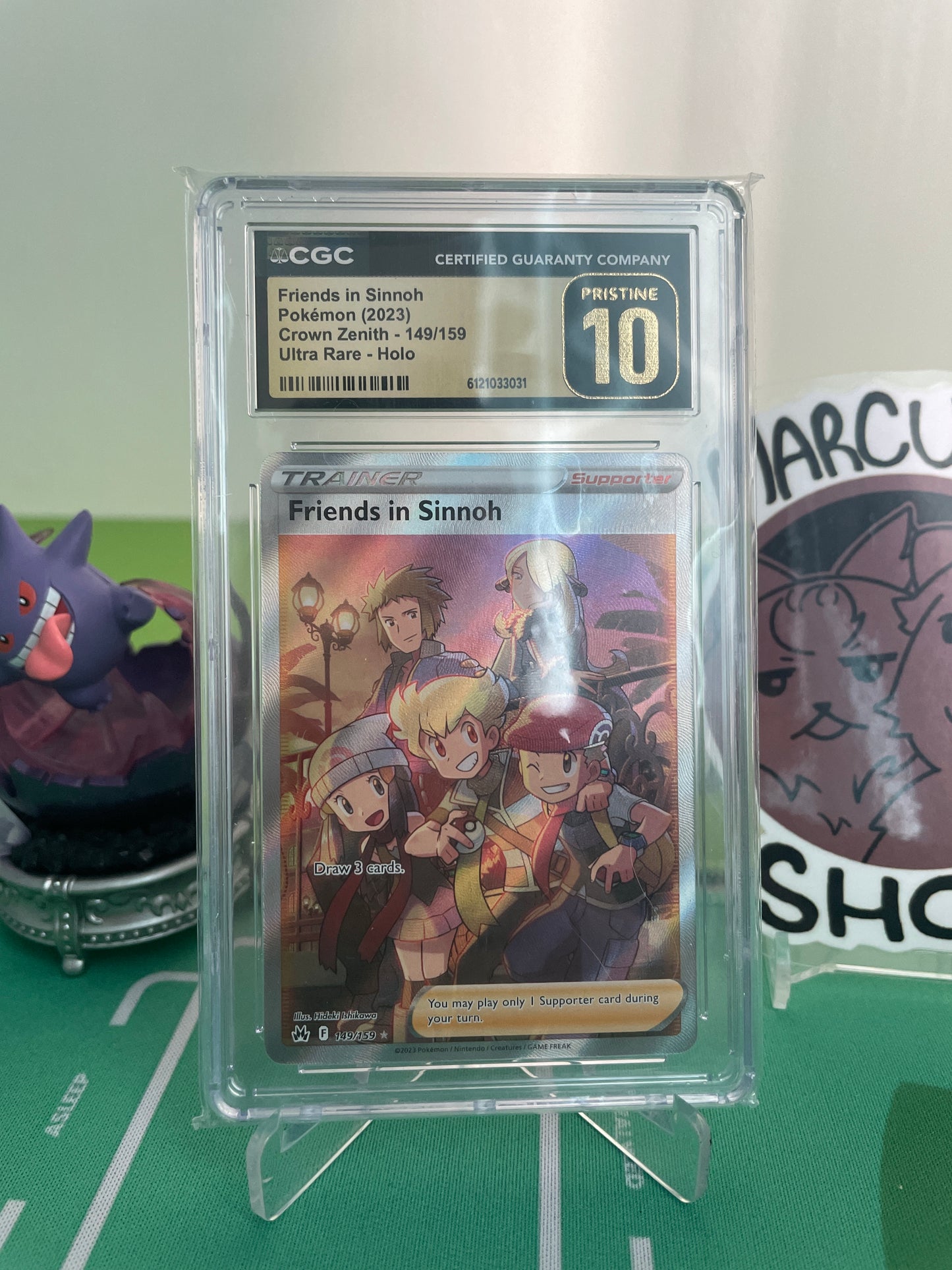 CGC 10.0 Pristine - Friends in Sinnoh (Full Art) - 149/159 - Crown Zenith