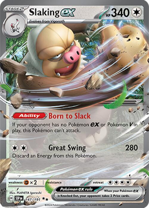 Slaking ex - 147/191 - SV08: Surging Sparks (SSP)