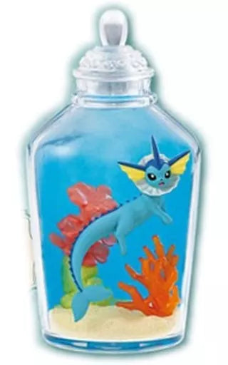 Pokemon 2022 AQUA BOTTLE Collection #4 Vaporeon Mini Figure
