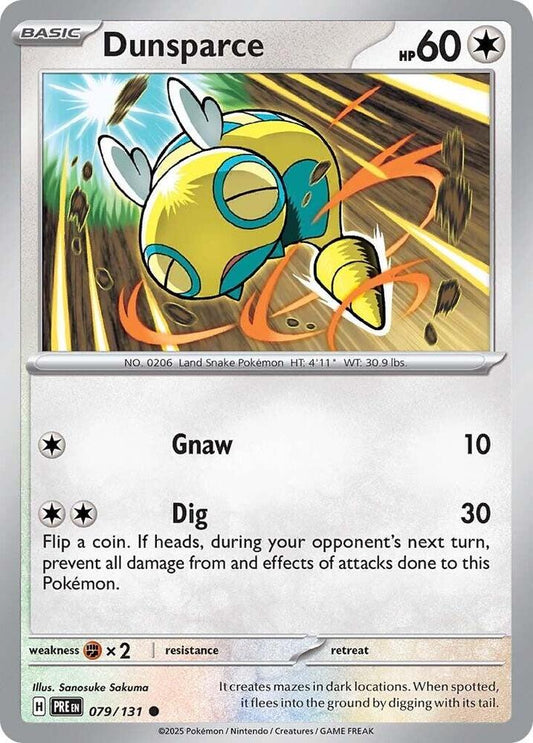 Dunsparce - SV: Prismatic Evolutions (PRE)