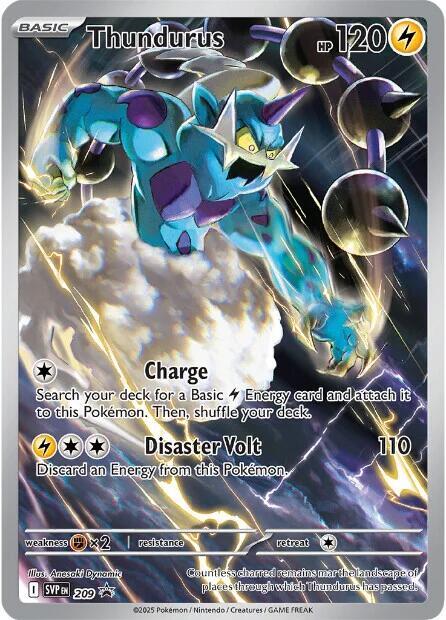 Thundurus - 209  - 209 - Scarlet & Violet Promo