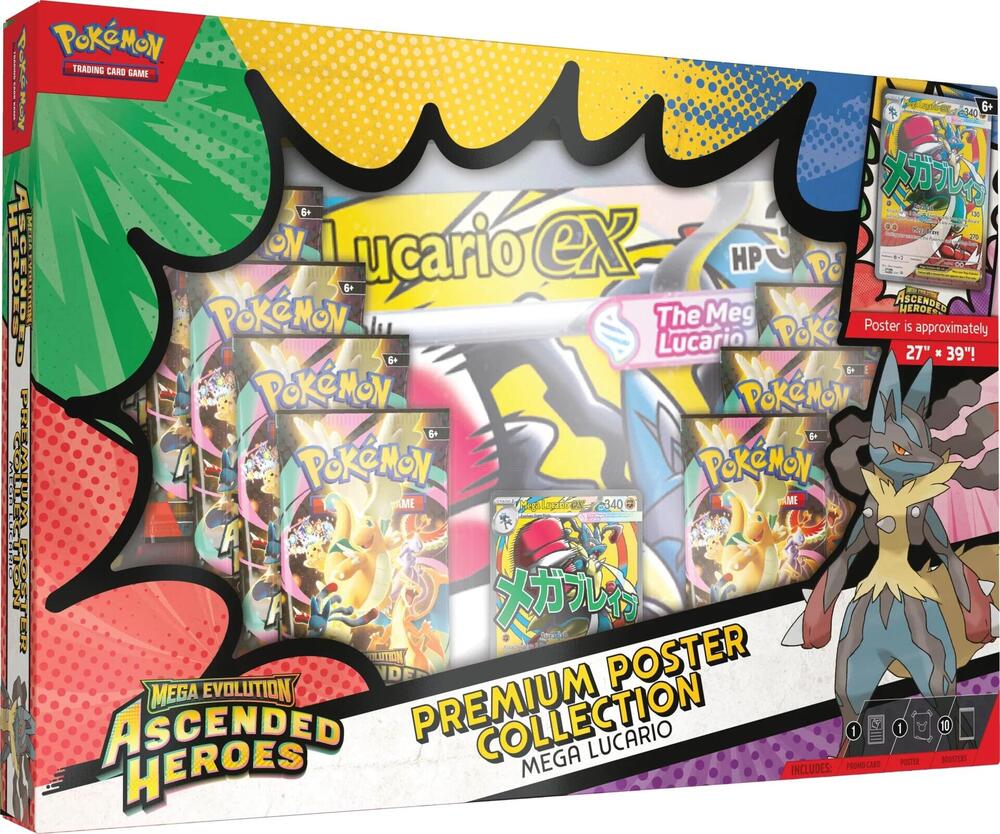 Premium Poster Collection: Mega Lucario -  - Ascended Heroes