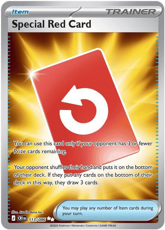 Special Red Card - 113/086 - Chaos Rising