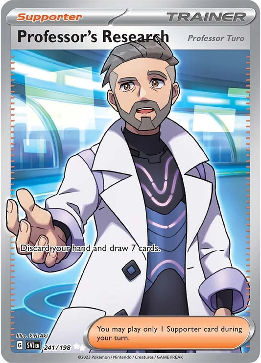 Professor's Research (Professor Turo) - 241/198 - Scarlet & Violet Base Set