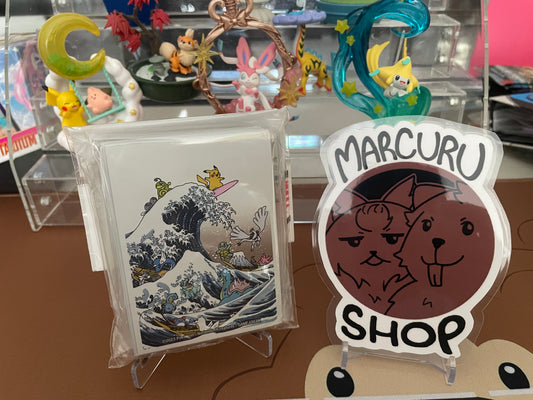 Pokemon Sleeves - Great Wave Pikachu & Friends