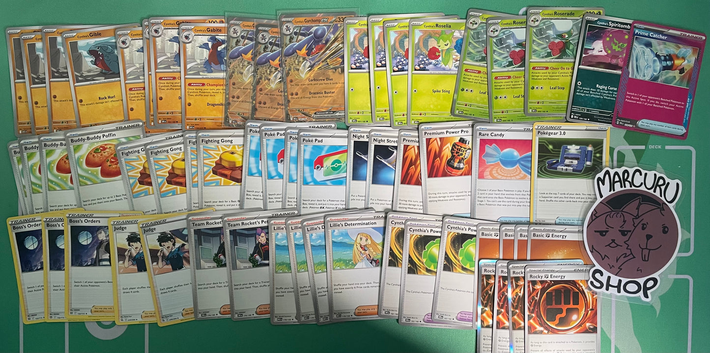 Cynthia’s Garchomp Deck