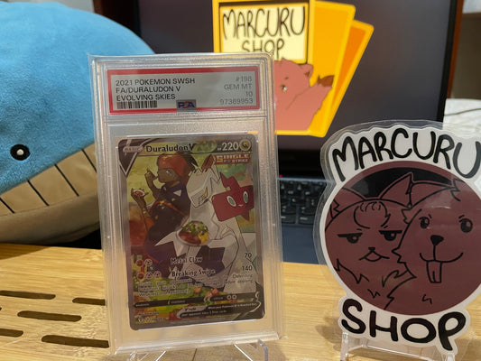 PSA 10 Duraludon V (Alternate Full Art) - SWSH07: Evolving Skies (SWSH07)