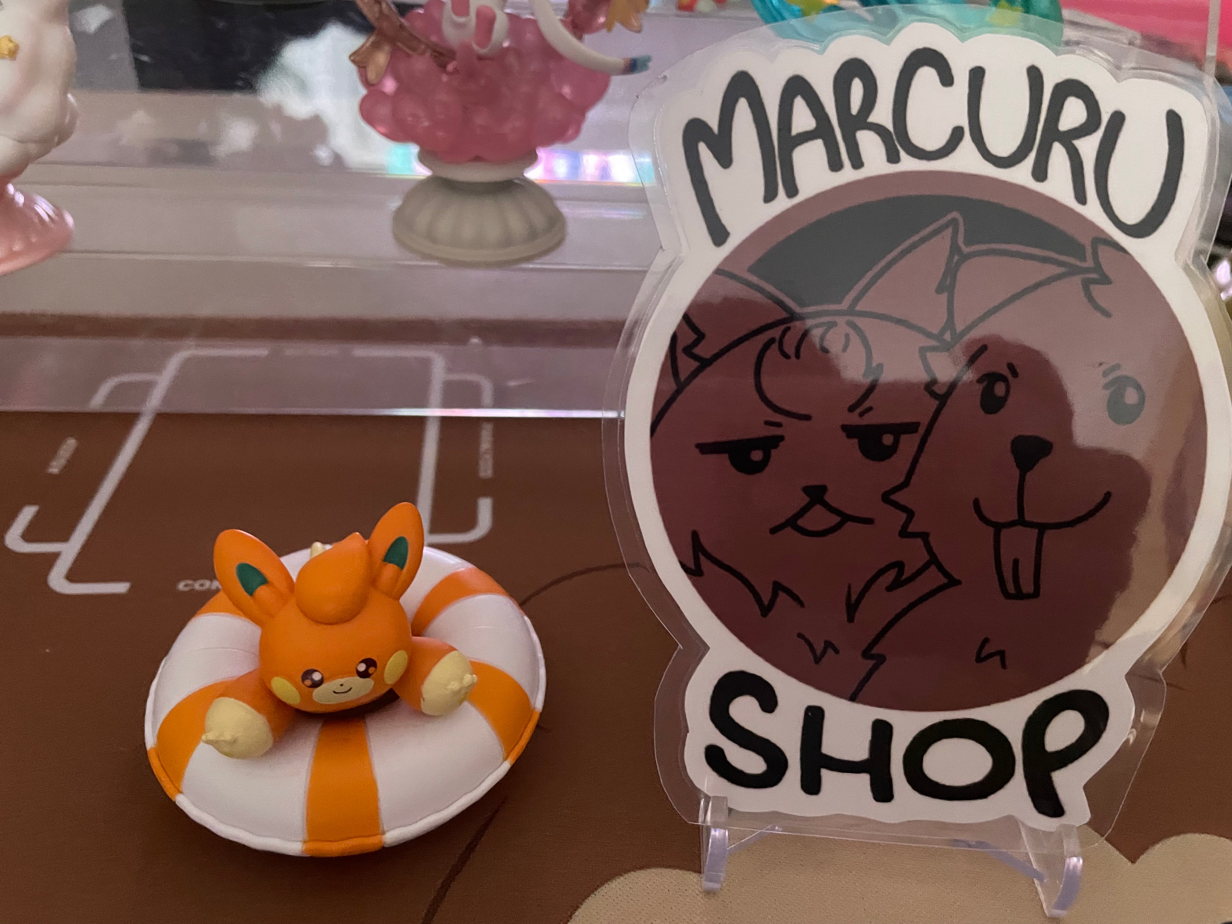Pokemon Pawmi Bandai Puka Puka Floating Collection Figure – Marcurushop