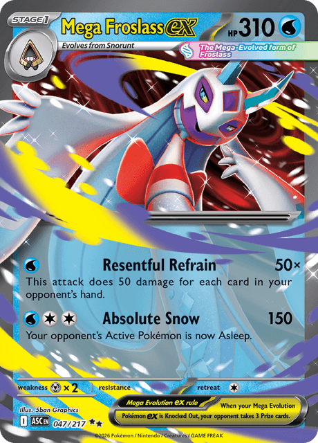 Mega Froslass ex - 047/217 - Ascended Heroes