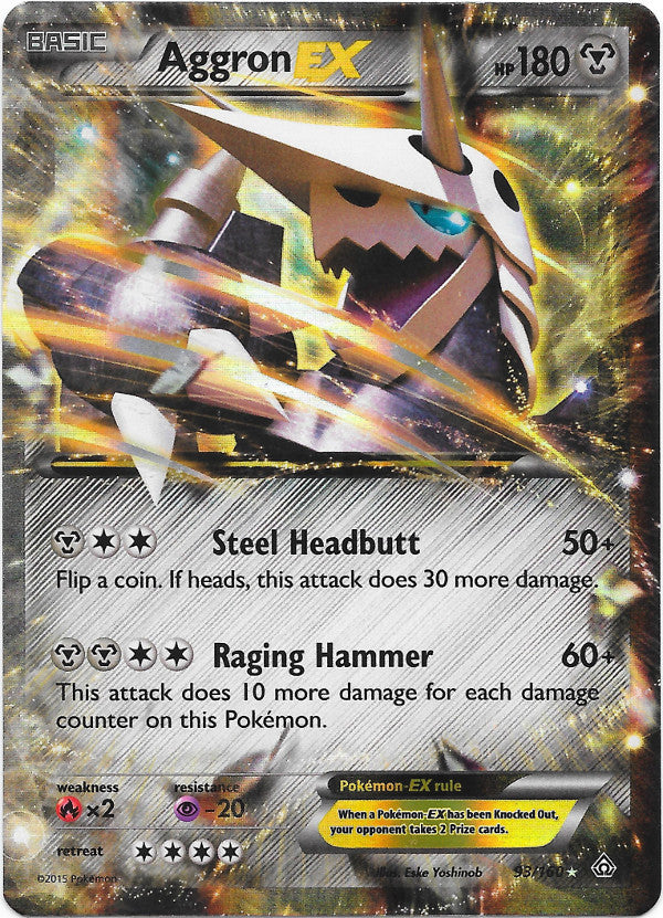 Aggron EX - 93 - Primal Clash