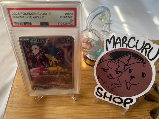 PSA 10 JP Marnie's Morpeko - 020/019 - SV: ex Starter Set Marnie's Morpeko & Grimmsnarl ex (SVOM)