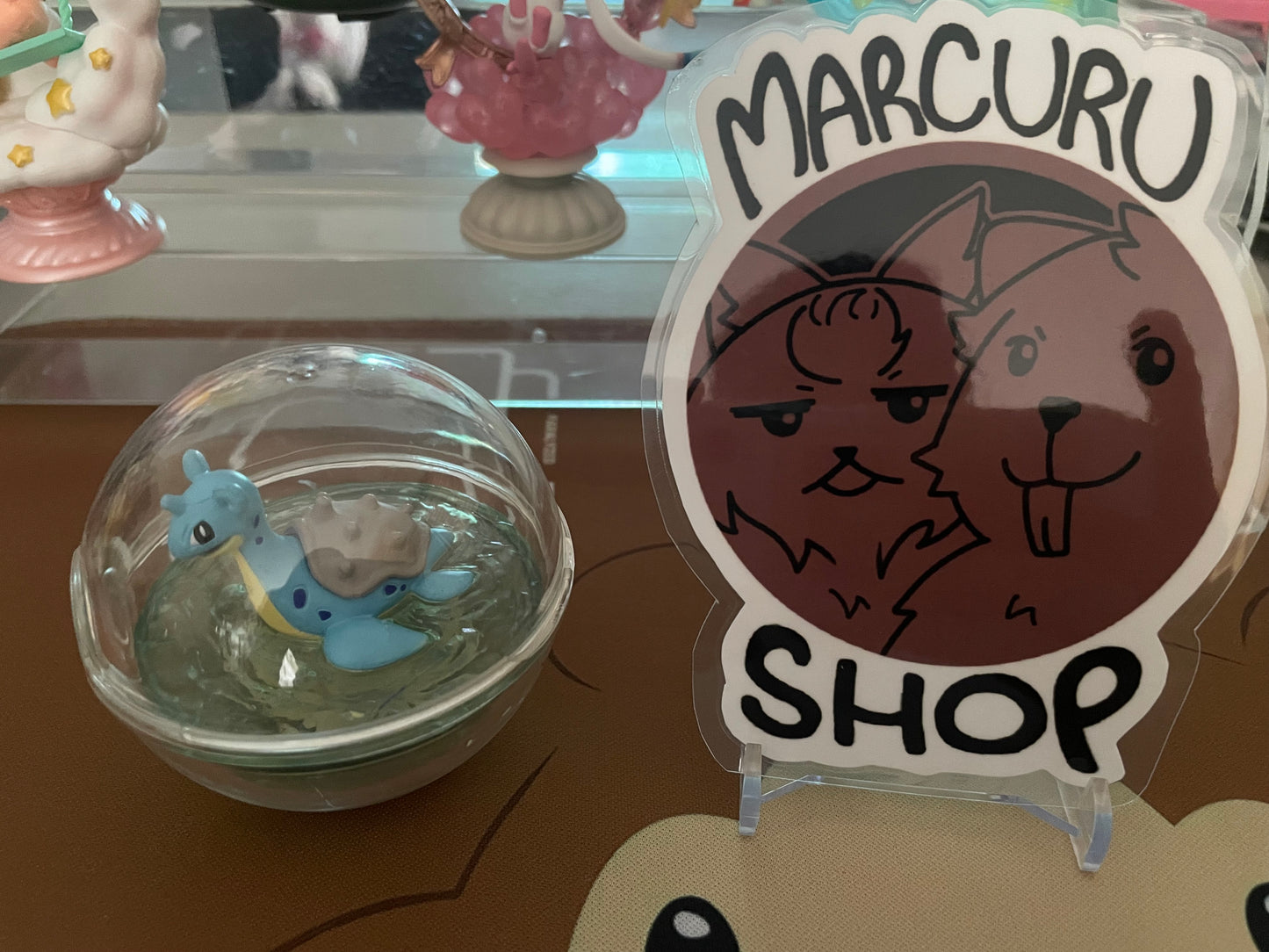 Pokemon Center 2017 Re-Ment Terrarium Collection Series #1 Lapras Figure (Version #2)