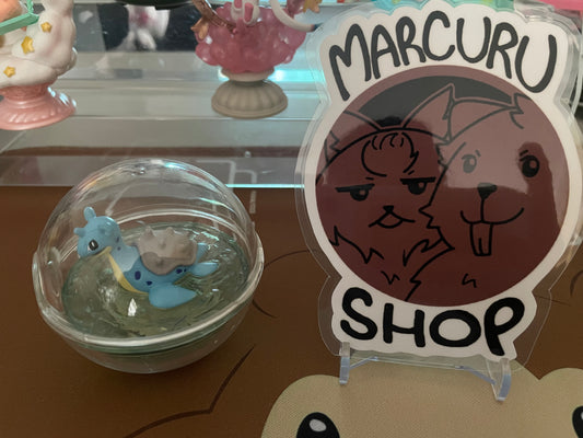Pokemon Center 2017 Re-Ment Terrarium Collection Series #1 Lapras Figure (Version #2)