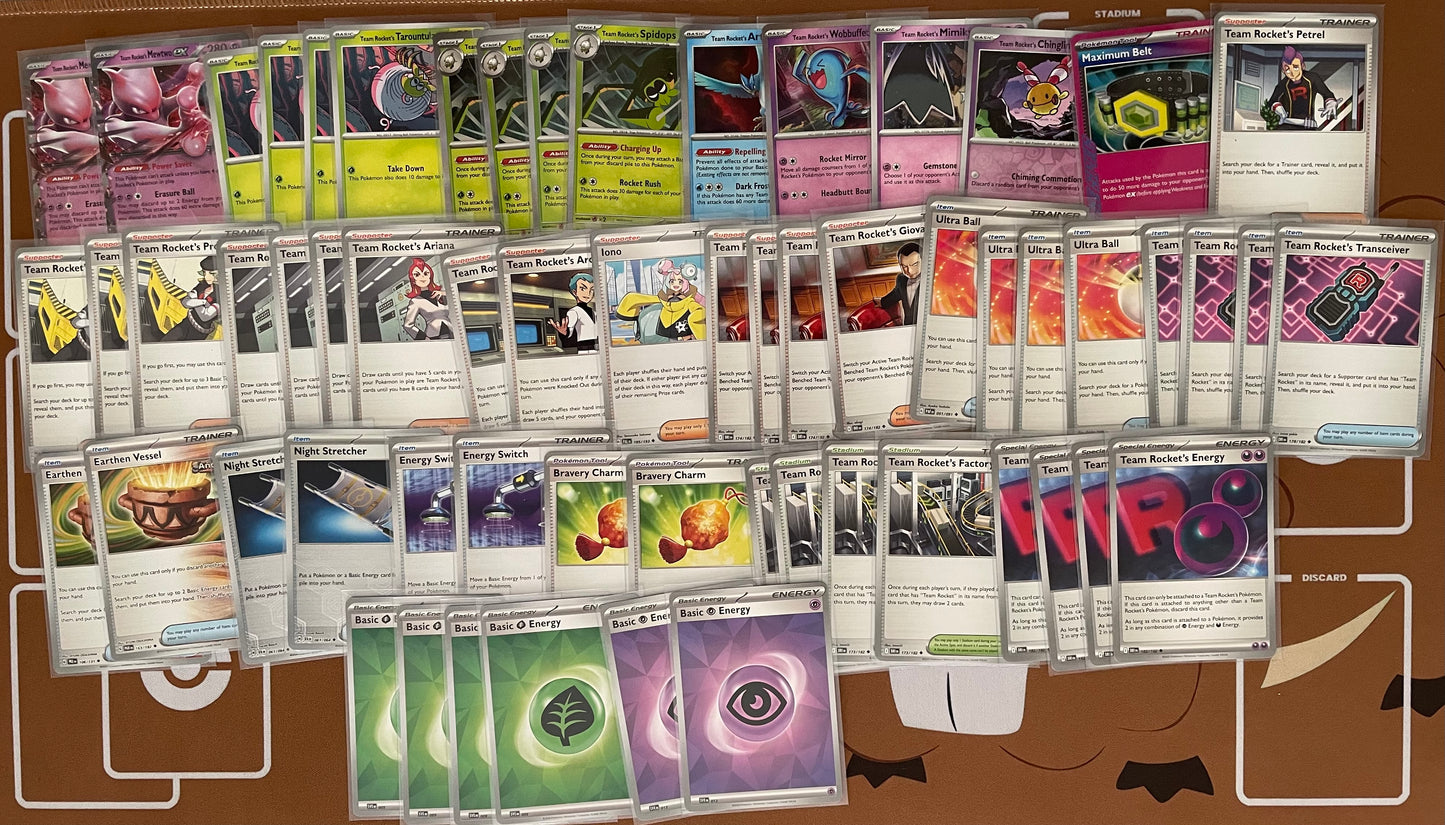 Team Rocket's Deck List 3