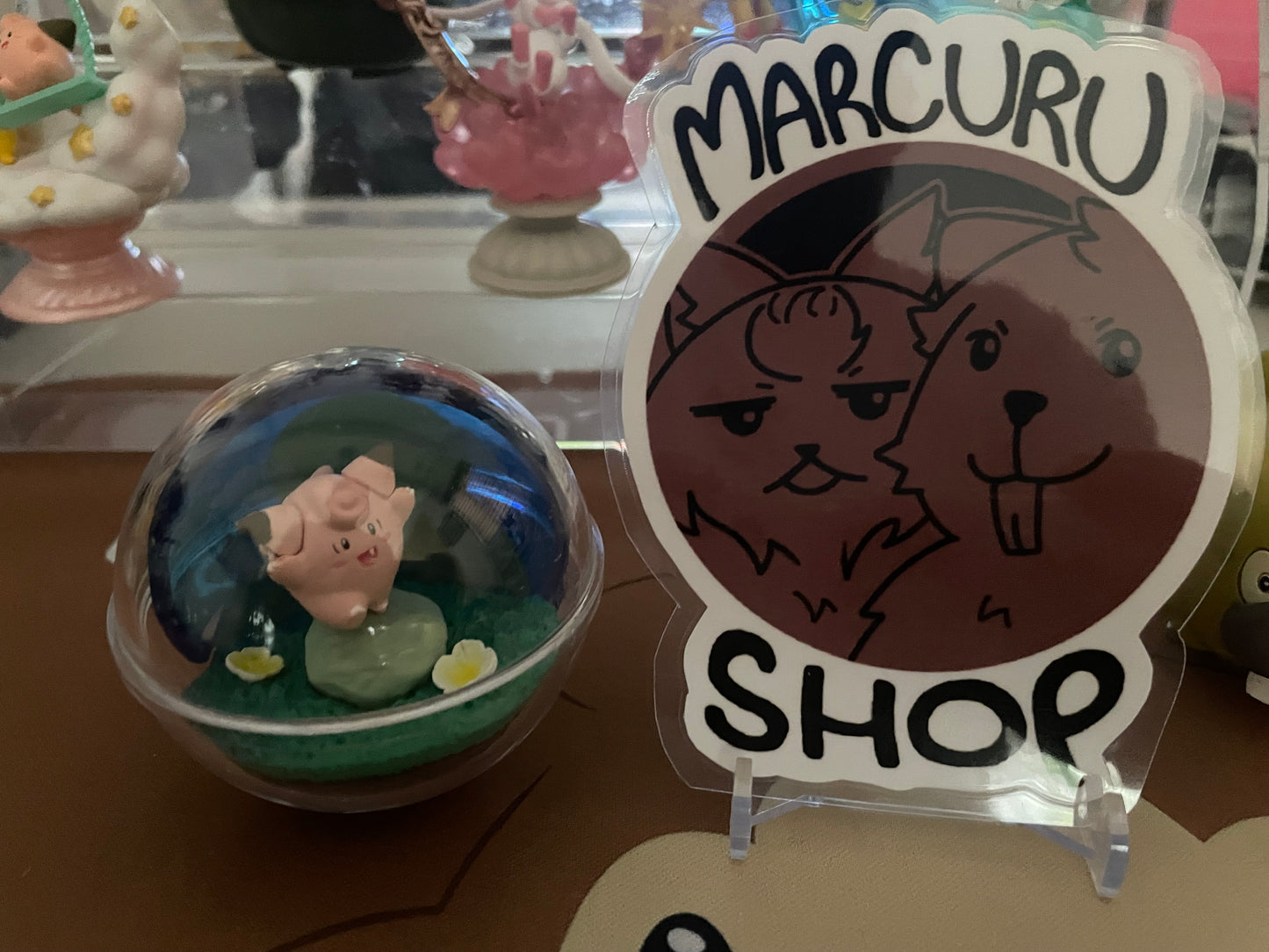 Pokemon 2020 Clefairy Re-Ment Terrarium Series #8 Figure