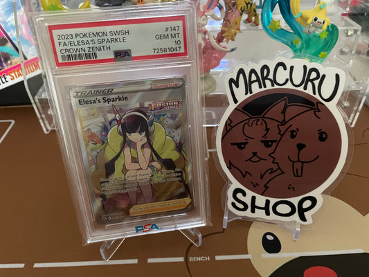 PSA 10 Elesa's Sparkle (Full Art) - Crown Zenith (CRZ)