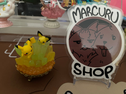Pokemon 2021 Pikachu Pichu Re-Ment Gemstone Collection Series #1 Figure