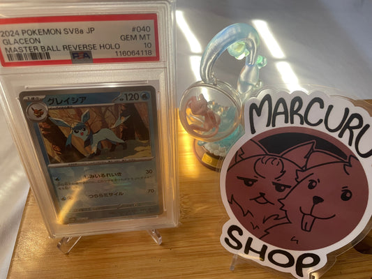 PSA 10 JP Glaceon (Master Ball Pattern) - SV8a: Terastal Fest ex (SV8a)