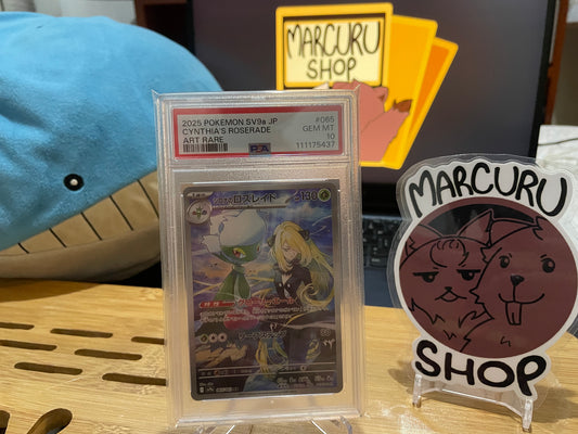 PSA 10 JP Cynthia's Roserade - 065/063 - SV9a: Heat Wave Arena (SV9a)