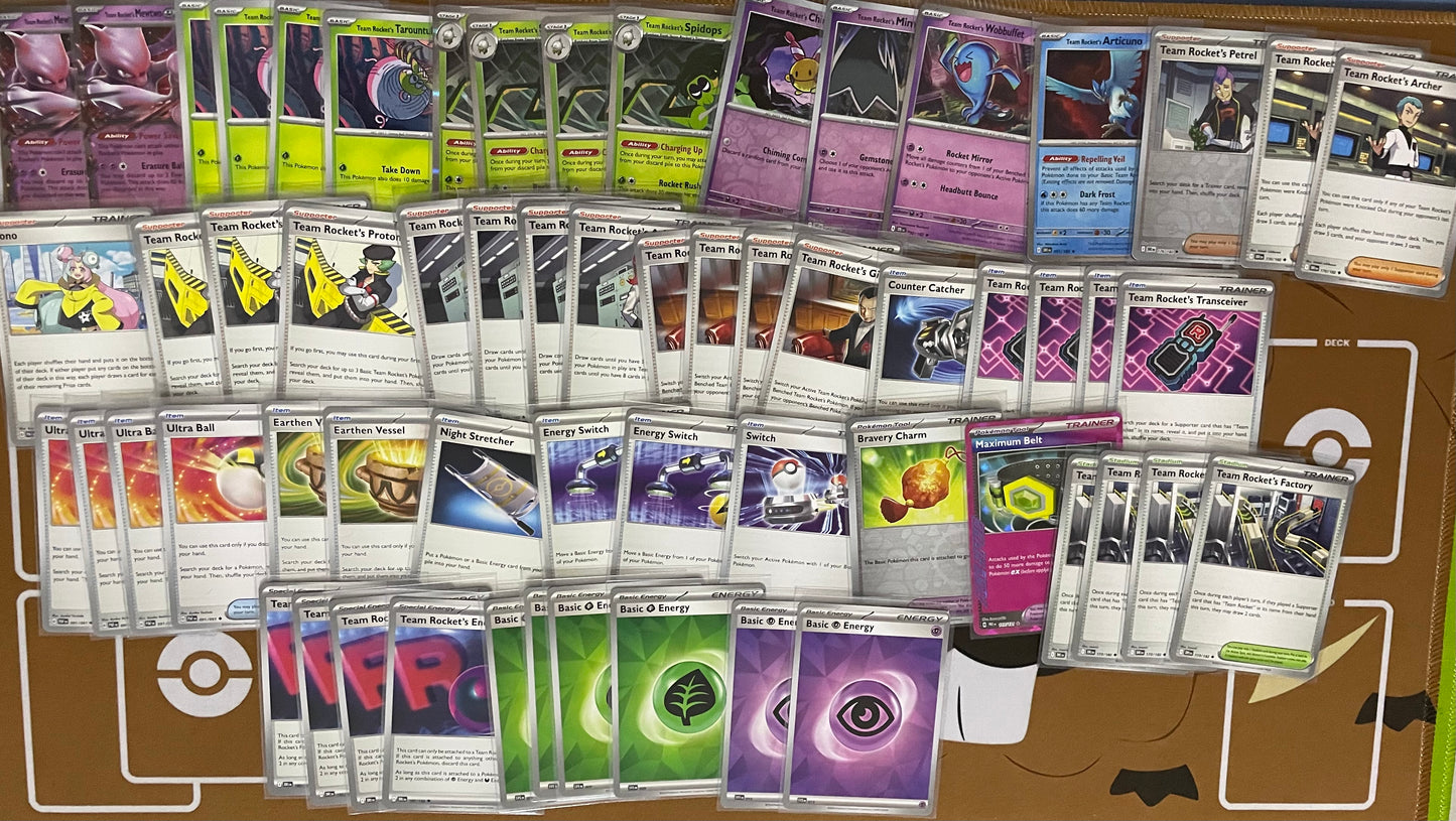 Team Rocket's Deck List 2