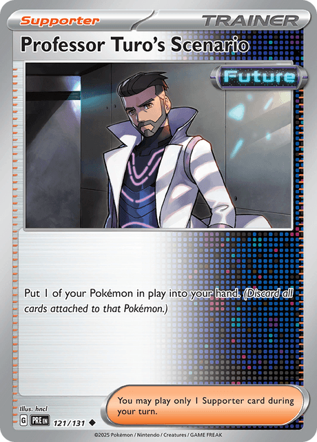 Professor Turo's Scenario  - 121/131 - Prismatic Evolutions