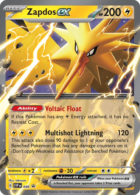 Zapdos ex - 049 - Scarlet & Violet Promo