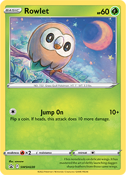 Rowlet  - SWSH220 - Sword & Shield Promo