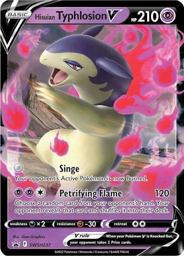 Hisuian Typhlosion V - SWSH237 - Sword & Shield Promo
