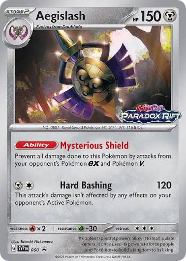 Aegislash (Prerelease) - 060 - Scarlet & Violet Promo