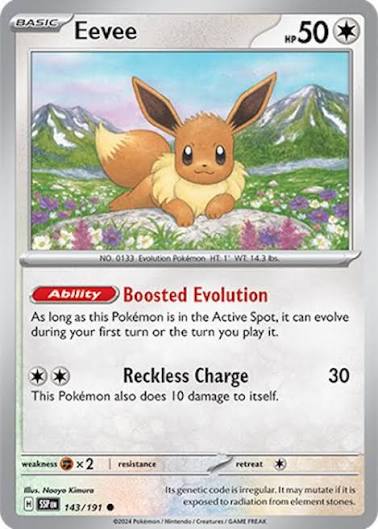 Eevee - 143/191 - Surging Sparks